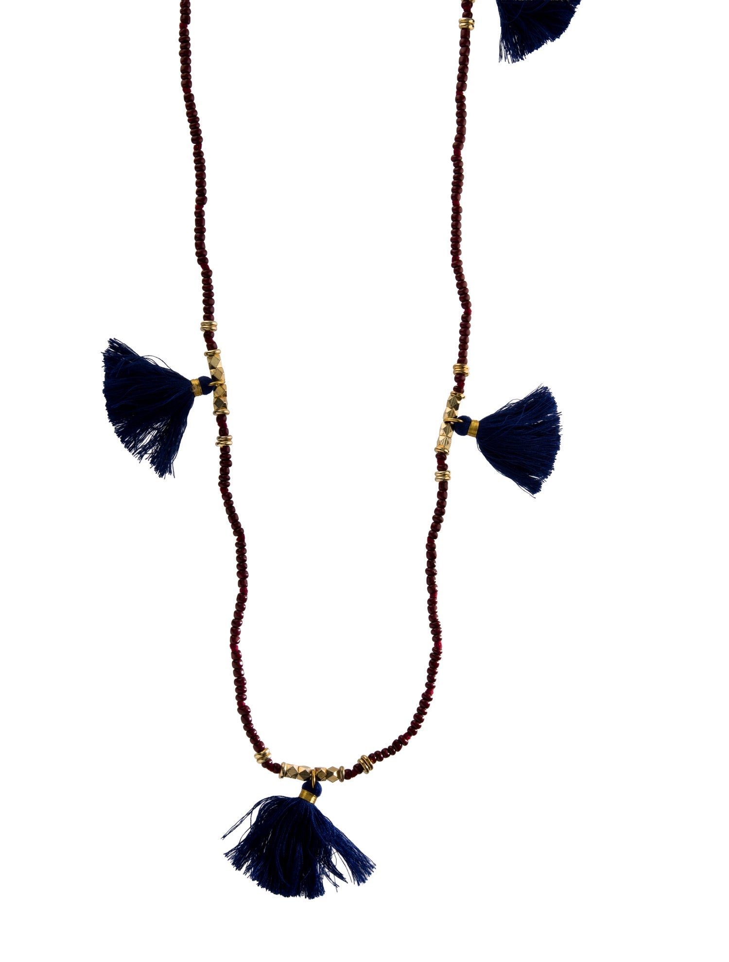 India Hicks No Hassle Tassel Necklace