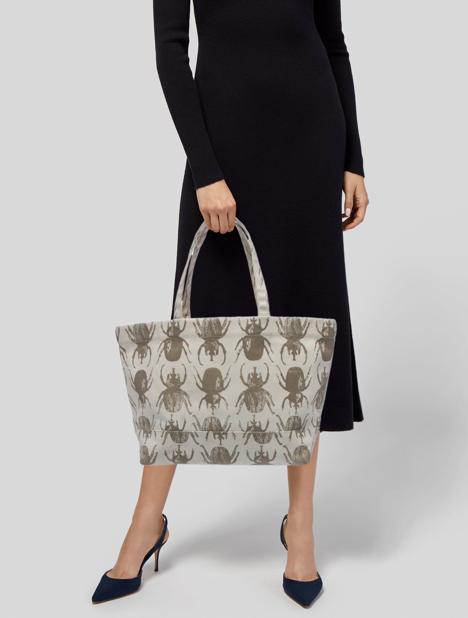 India Hicks Canvas Tote