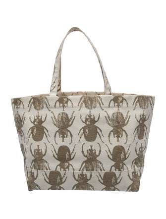 India Hicks Canvas Tote