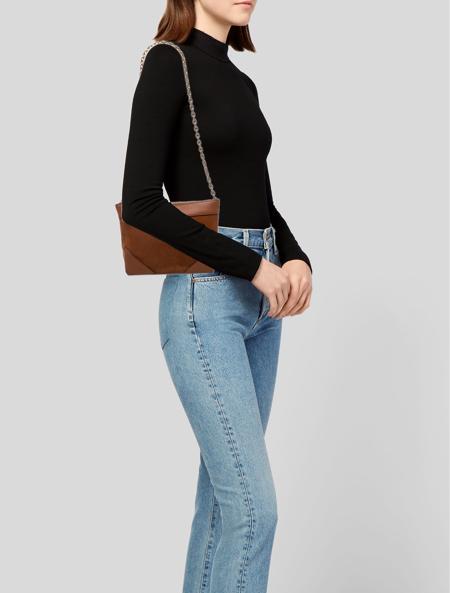 India Hicks Suede Portfolio w/ Tags