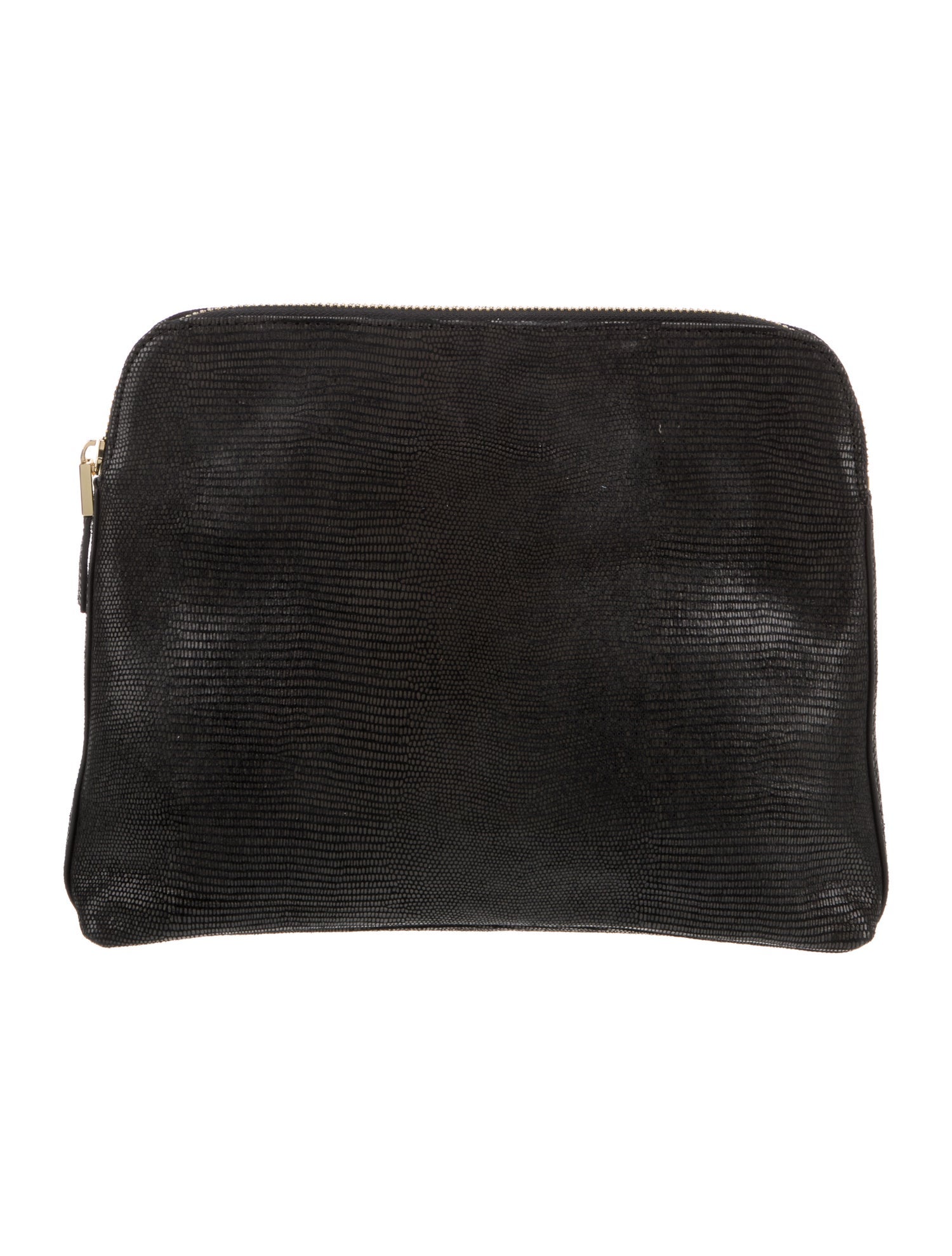 India Hicks Embossed Leather Portfolio