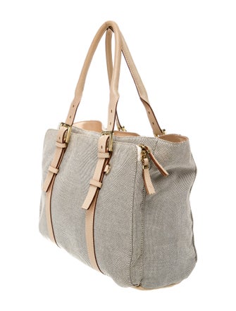 India Hicks Canvas Top Handle Bag