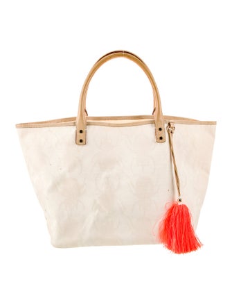 India Hicks Canvas Top Handle Bag