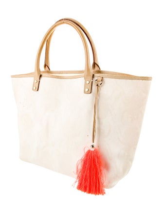 India Hicks Canvas Top Handle Bag