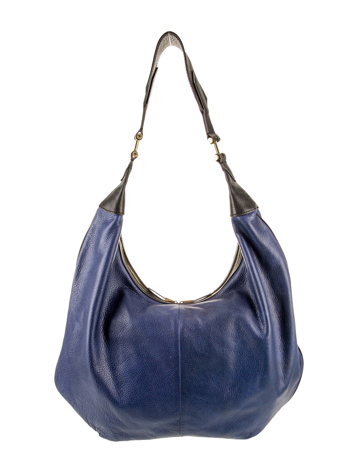 India Hicks Leather Hobo