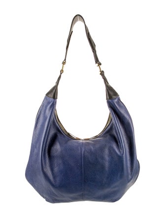 India Hicks Leather Hobo