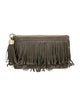 India Hicks Suede Evening Bag
