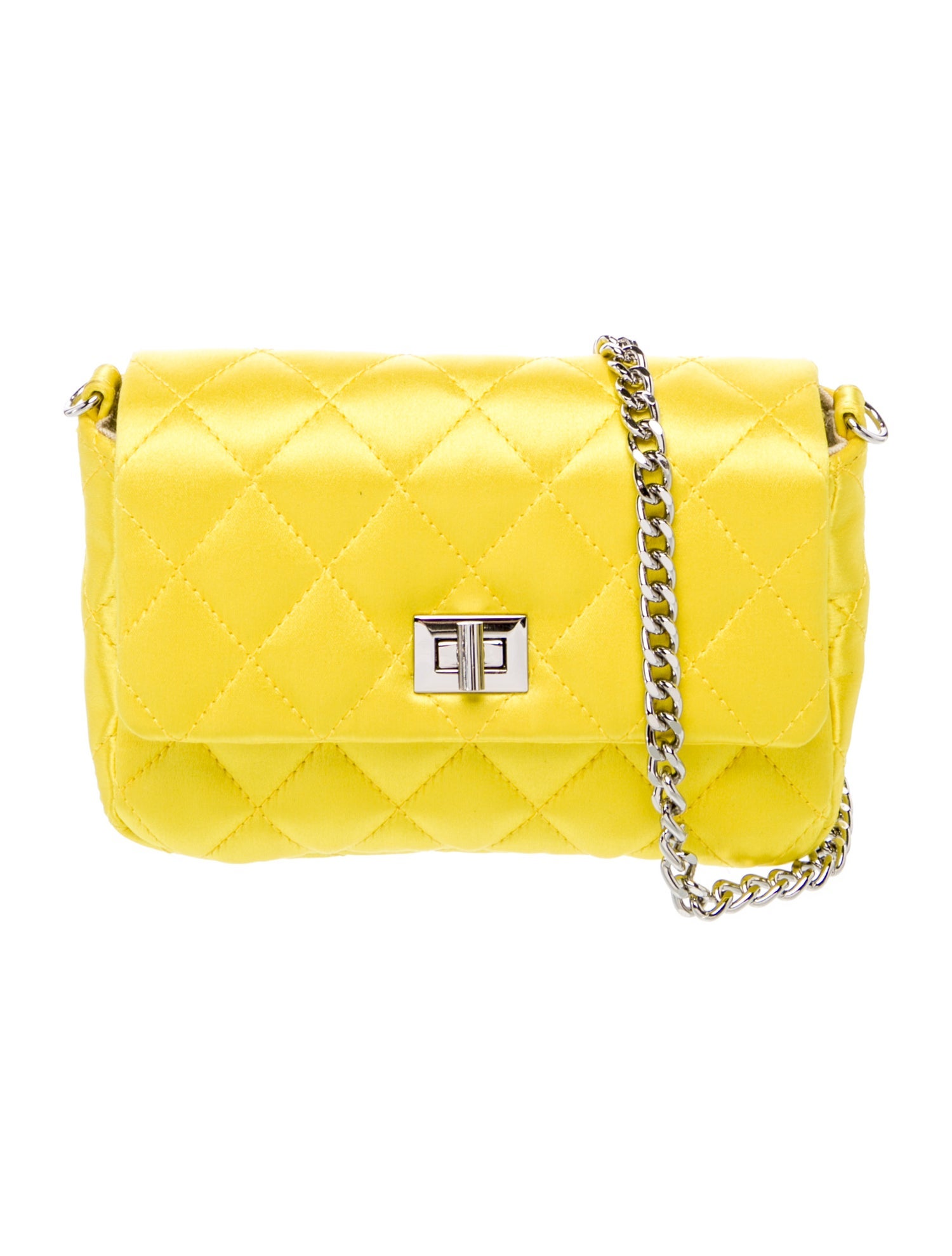 India Hicks Satin Shoulder Bag