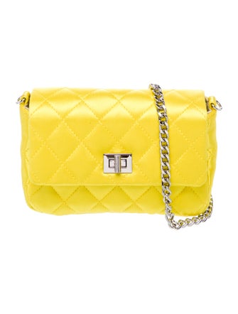 India Hicks Satin Shoulder Bag