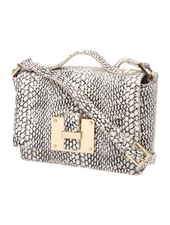 India Hicks Leather Top Handle Bag