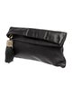 India Hicks Leather Clutch