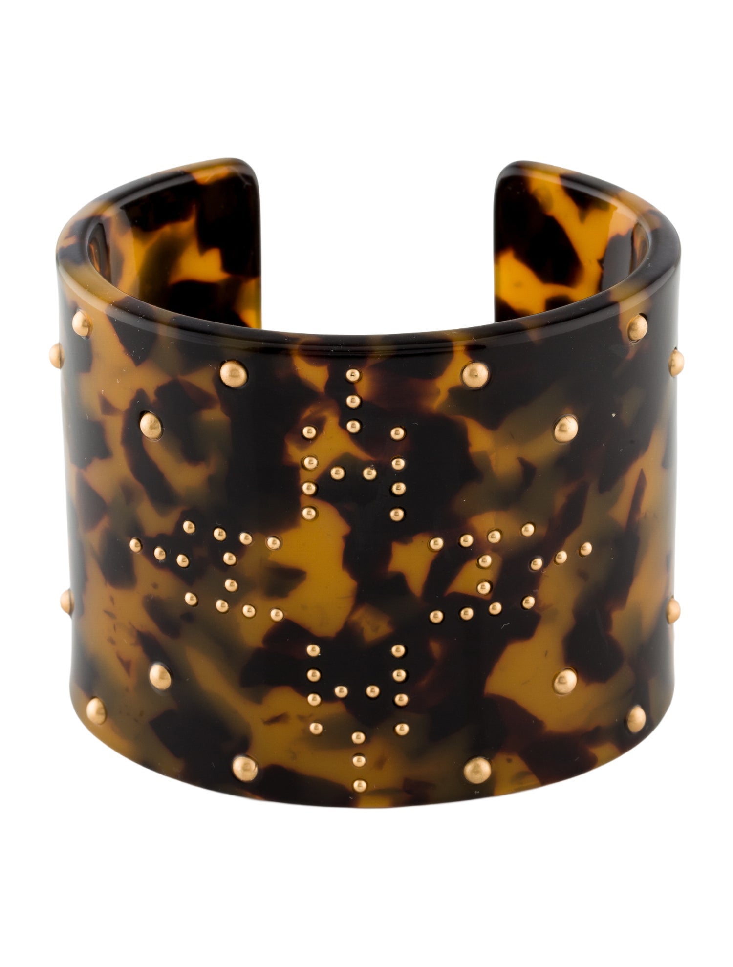 India Hicks Resin Tortoise Cross Cuff