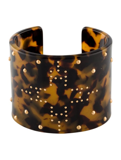 India Hicks Resin Tortoise Cross Cuff