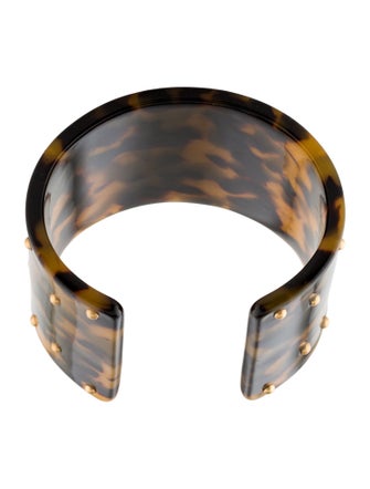 India Hicks Resin Tortoise Cross Cuff