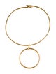 India Hicks Double "O" Choker Necklace