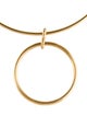 India Hicks Double "O" Choker Necklace