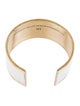 India Hicks Leather 'Ray Of White' Cuff Bracelet