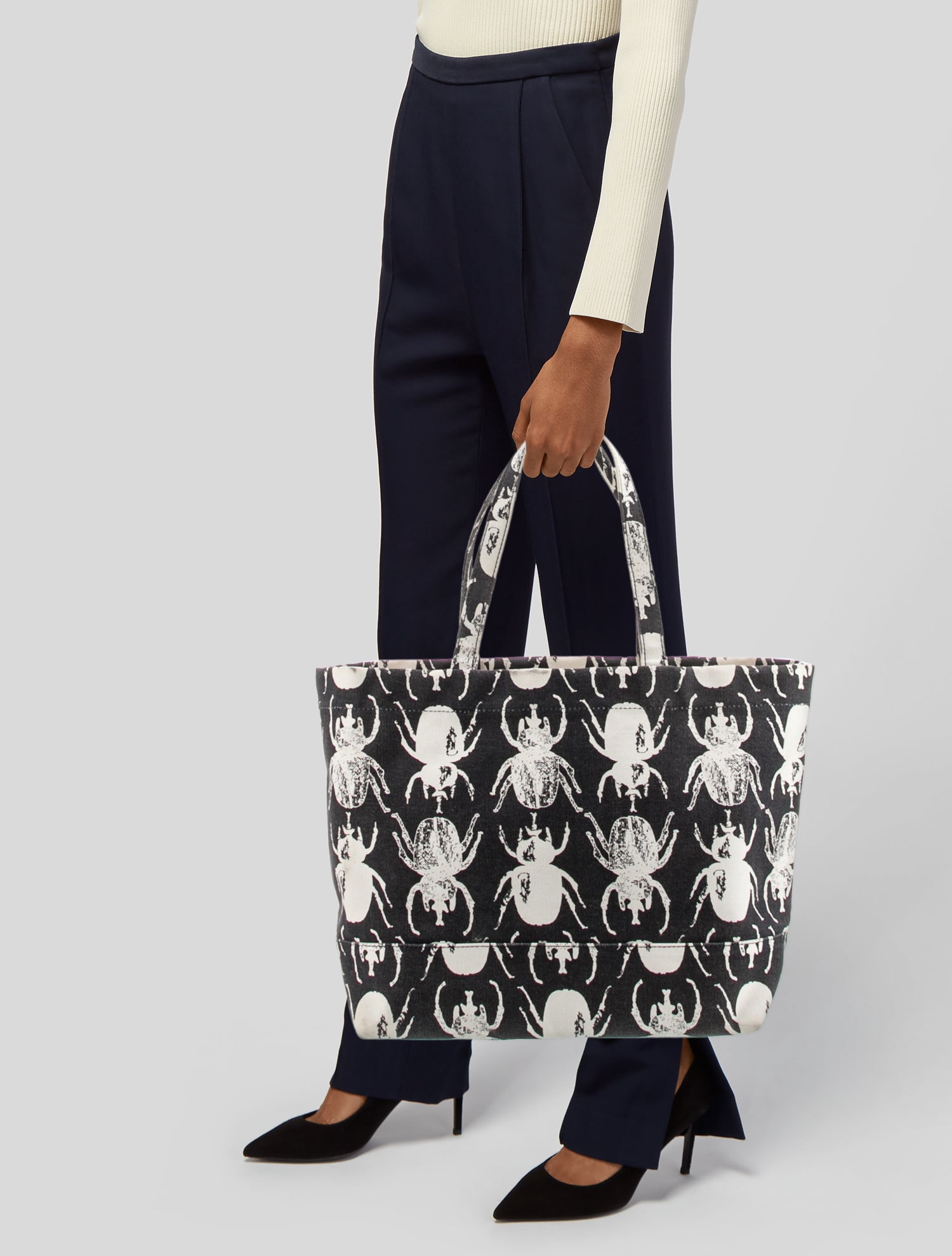 India Hicks Canvas Tote