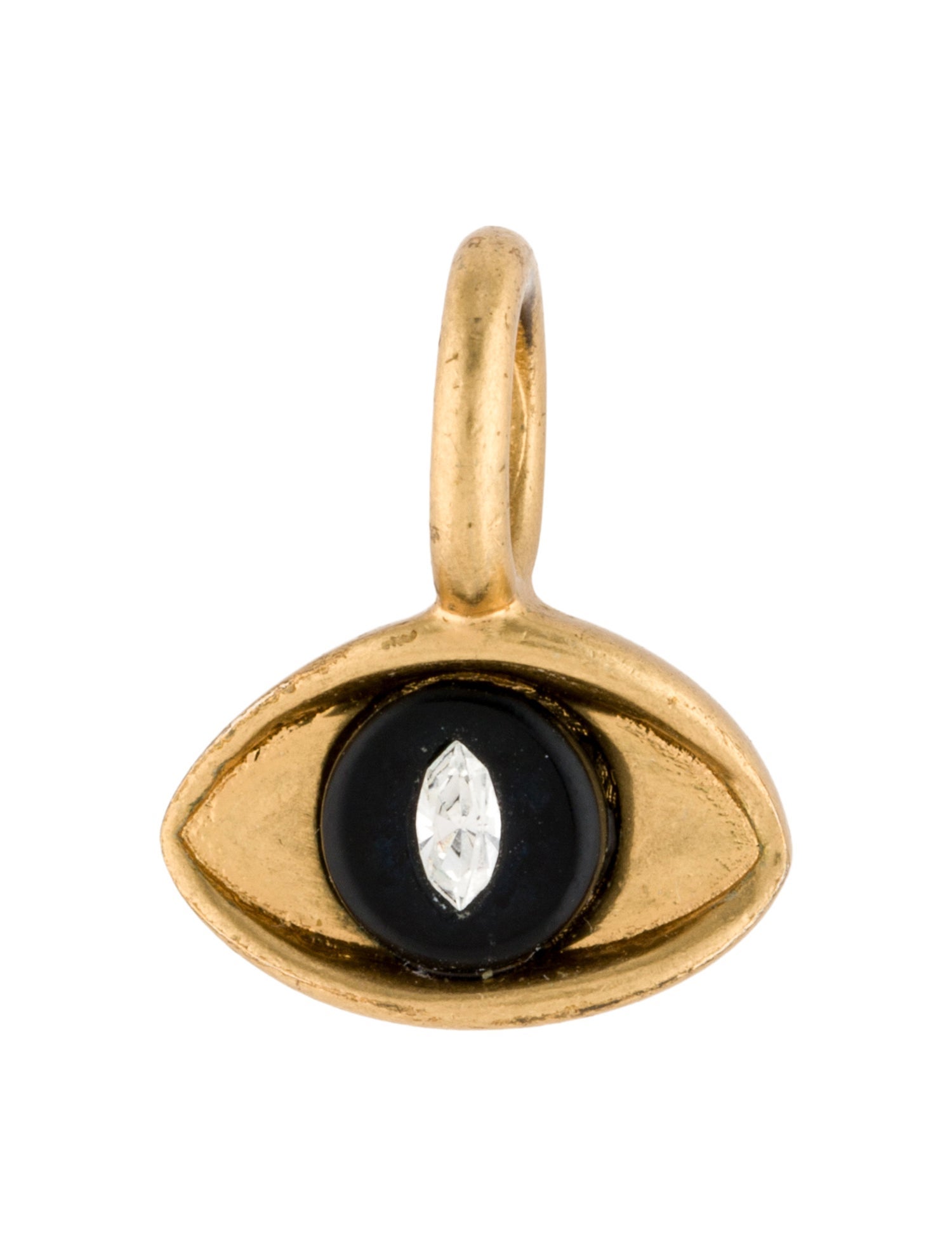 India Hicks Crystal & Resin Eye Pendant