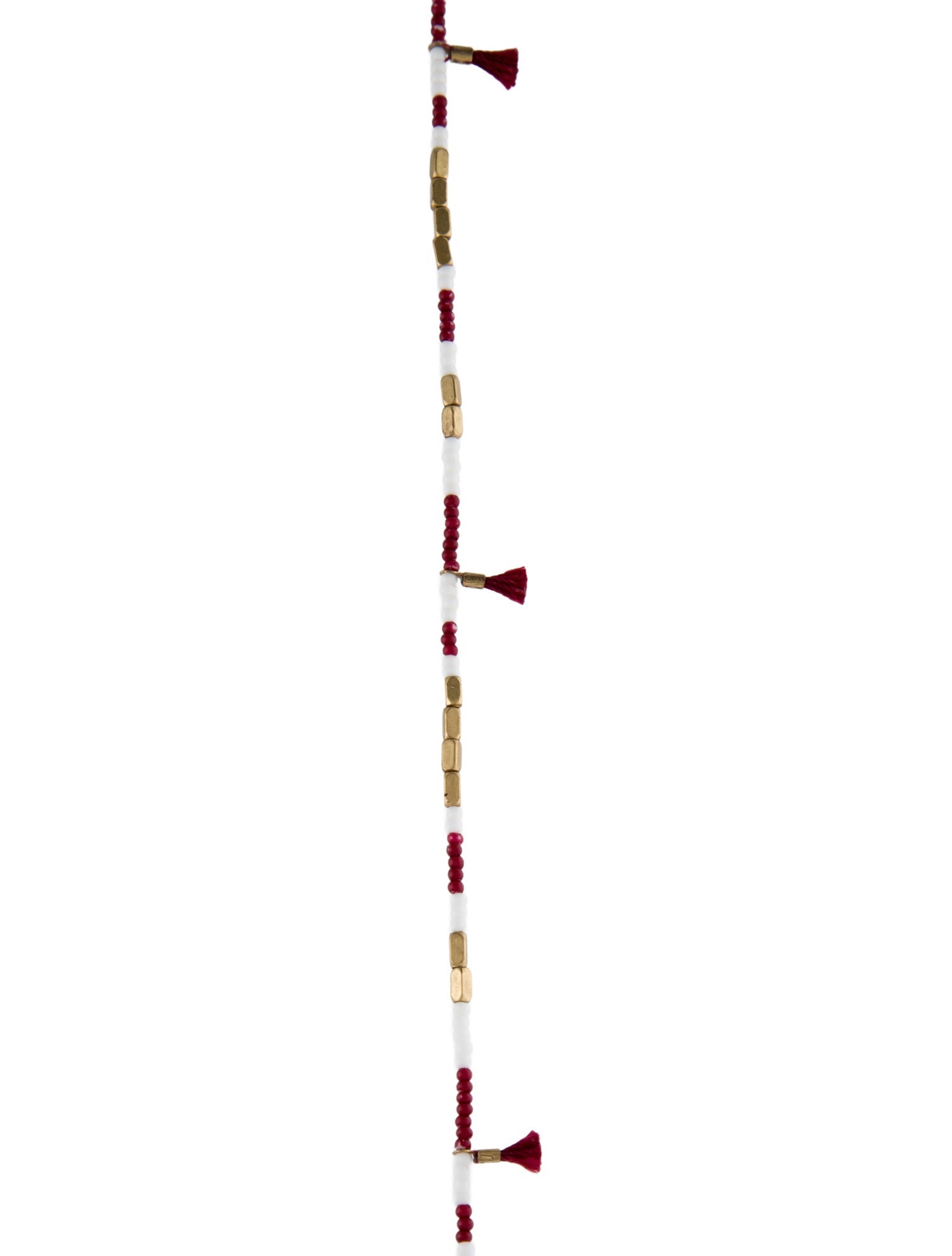 India Hicks No Hassle Tassel Bead Strand Necklace