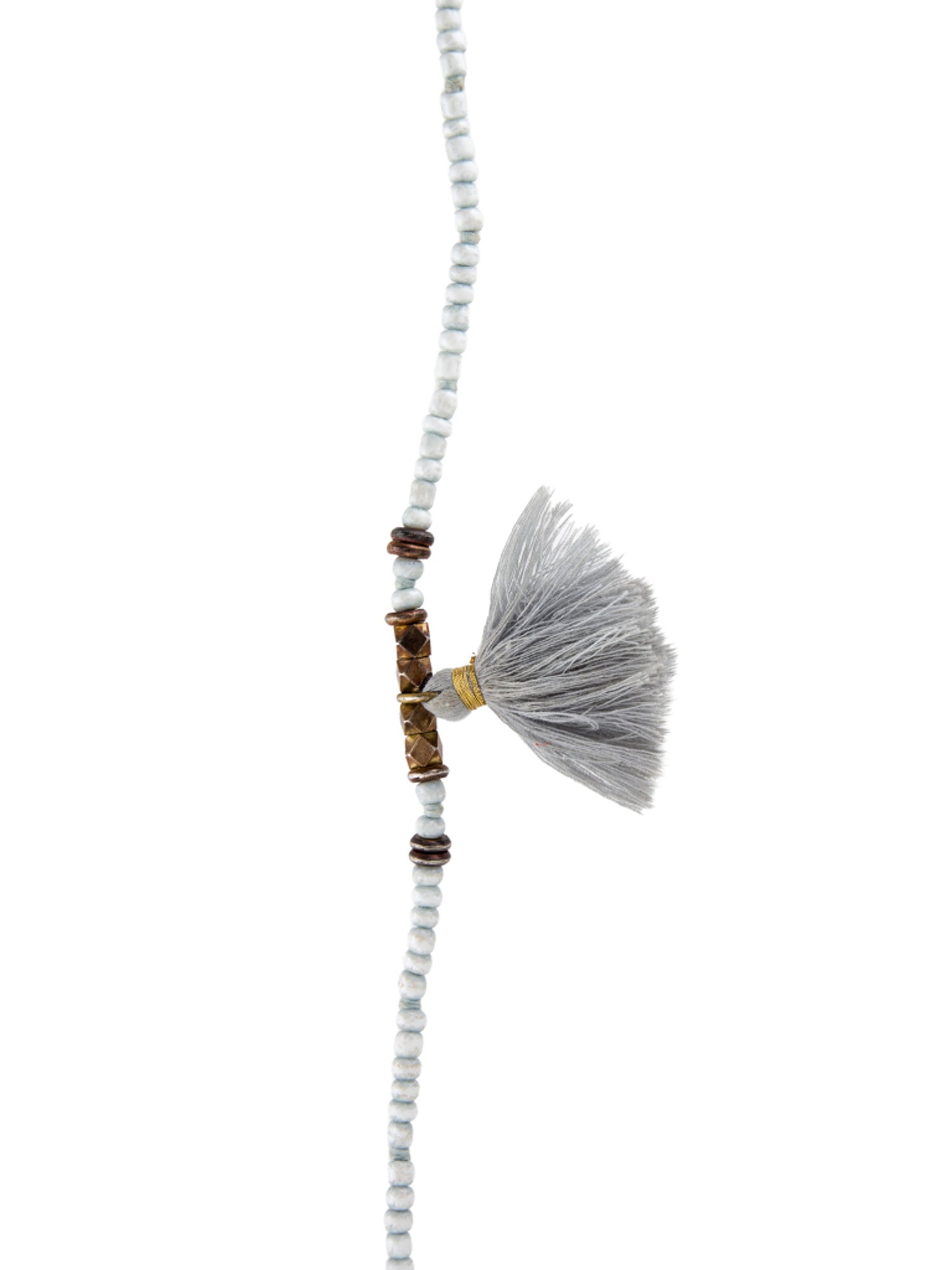 India Hicks No Hessel Tassel Beaded Necklace