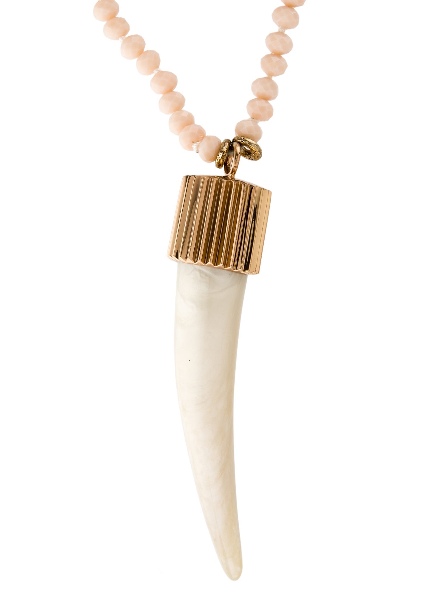 India Hicks Resin & Glass Bead Free Spirit Himalayan Pink Necklace