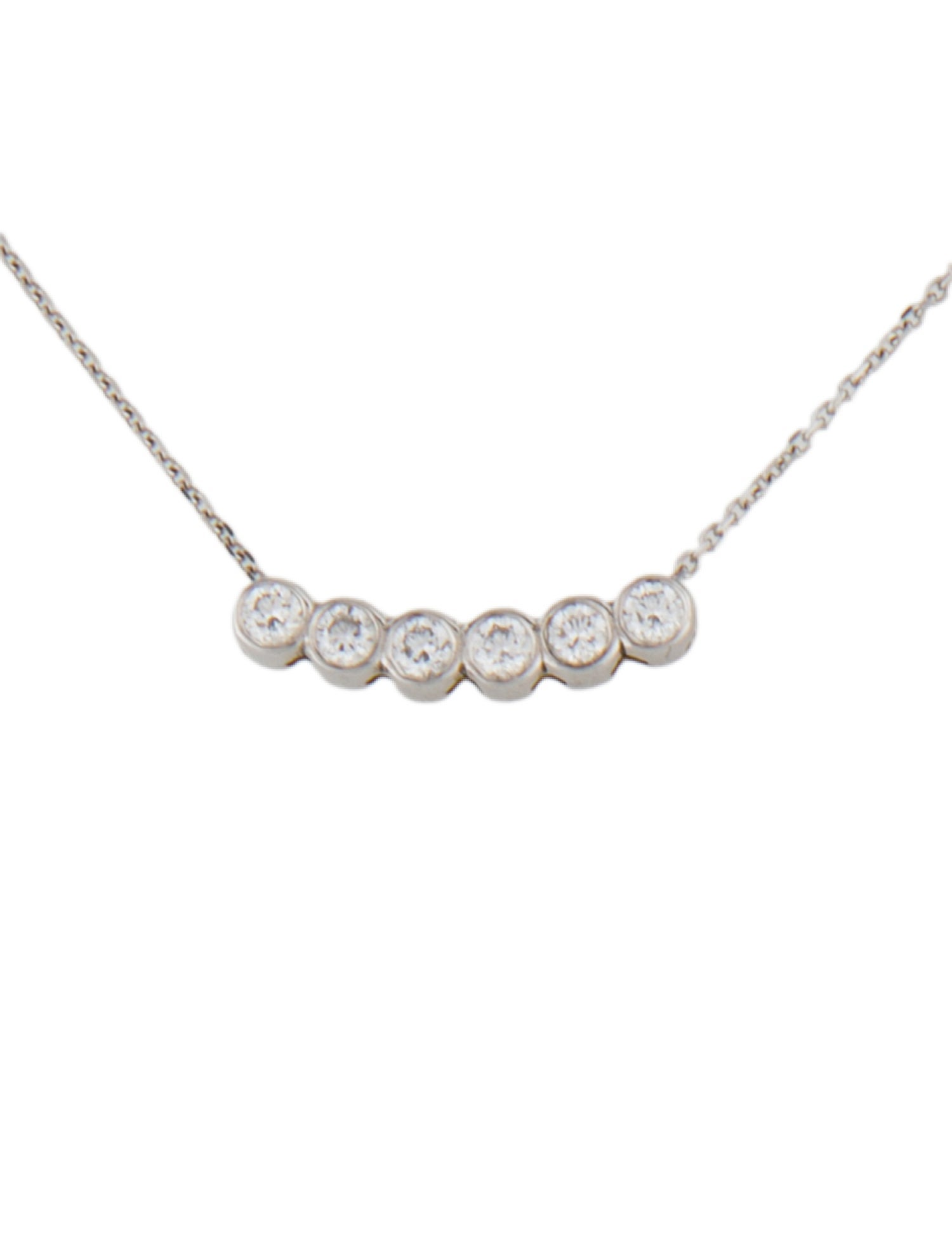 Idyl 14K Lab-Grown Diamond Lena Station Necklace