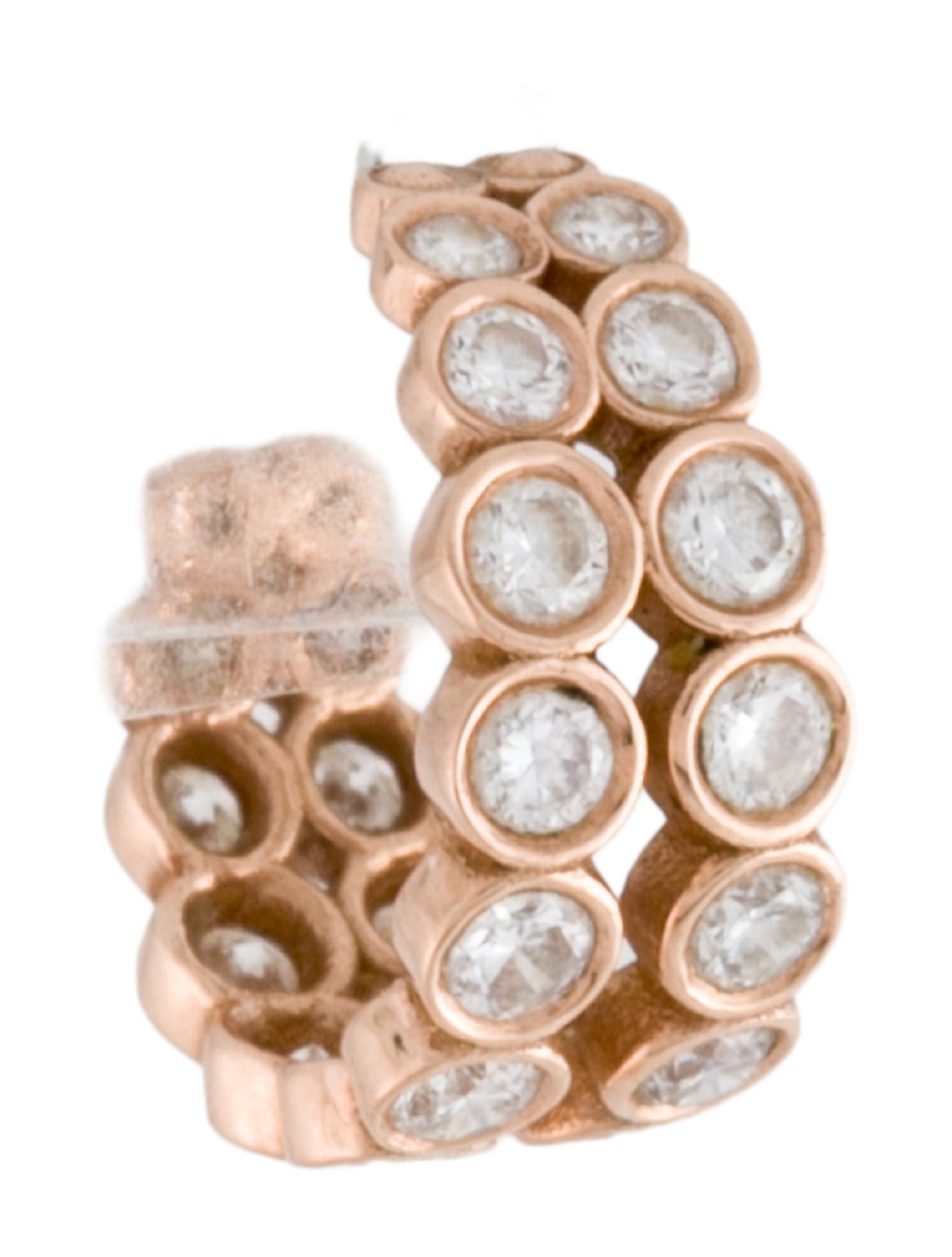 Idyl 14K Lab-Grown Power 'Single' Cuff Earring