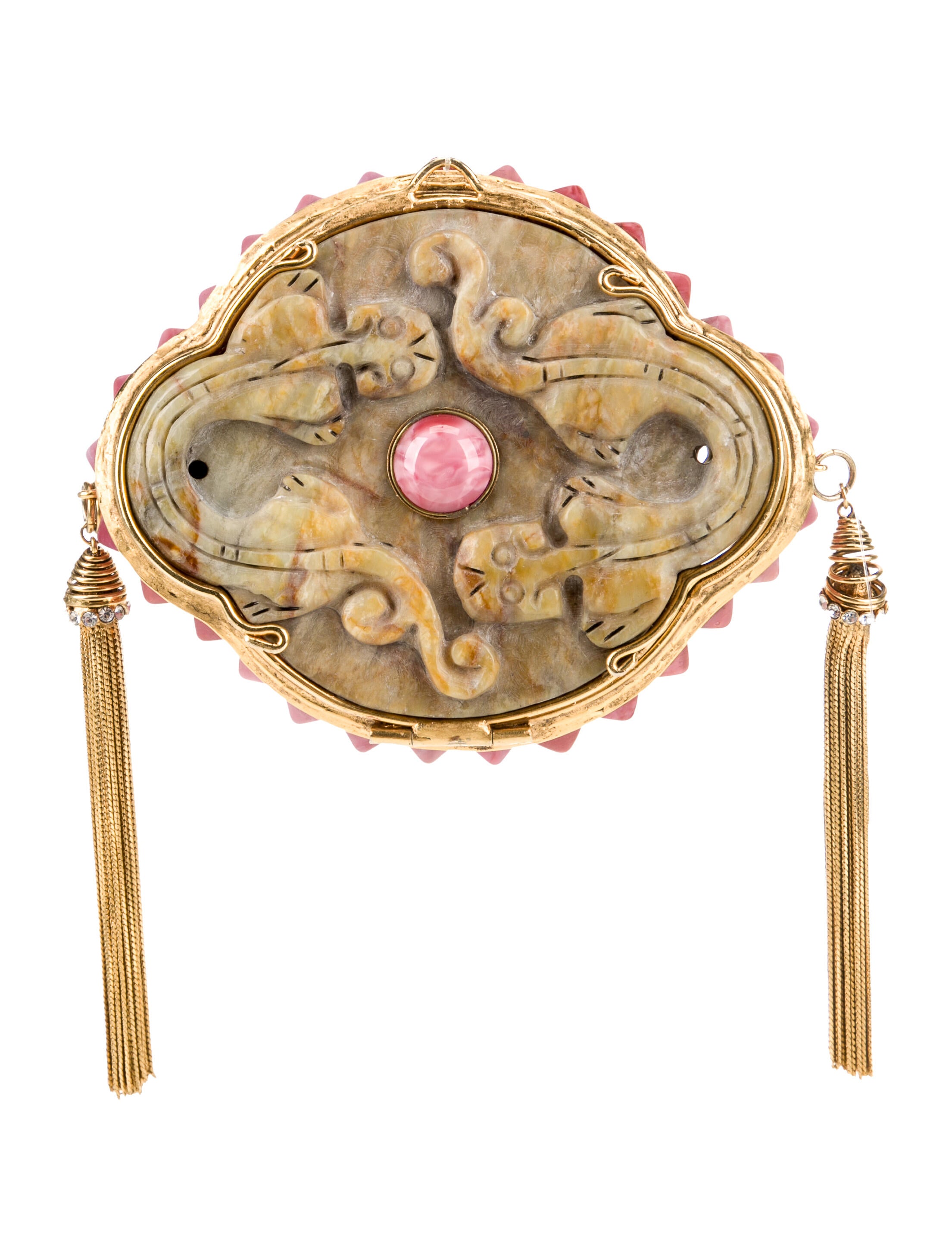 Iradj Moini Acrylic Minaudière