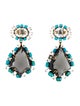 Iradj Moini Double Drop Clip-On Earrings
