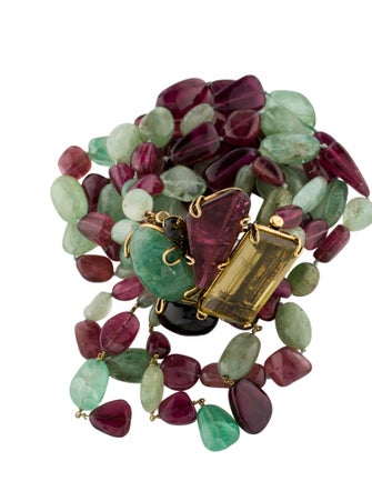 Iradj Moini Multistone Multistrand Bracelet