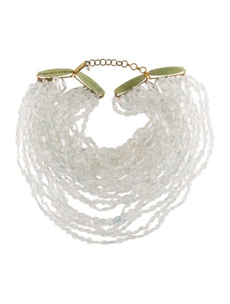 Iradj Moini Bead & Resin Multistrand Necklace