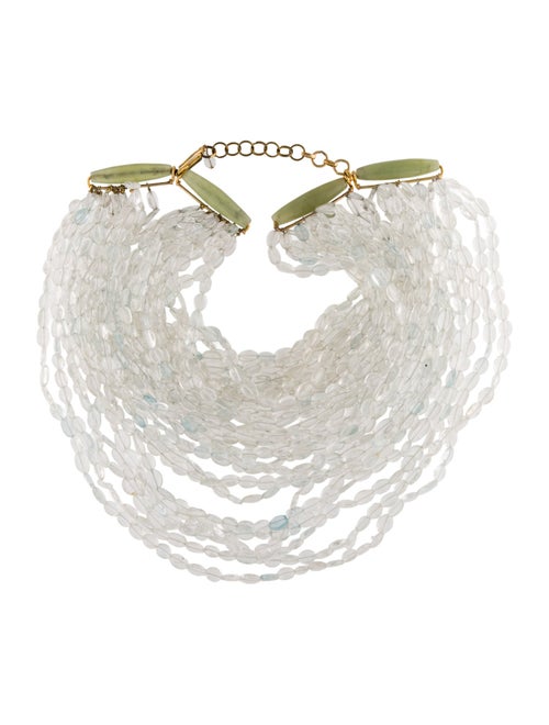 Iradj Moini Bead & Resin Multistrand Necklace