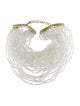 Iradj Moini Bead & Resin Multistrand Necklace