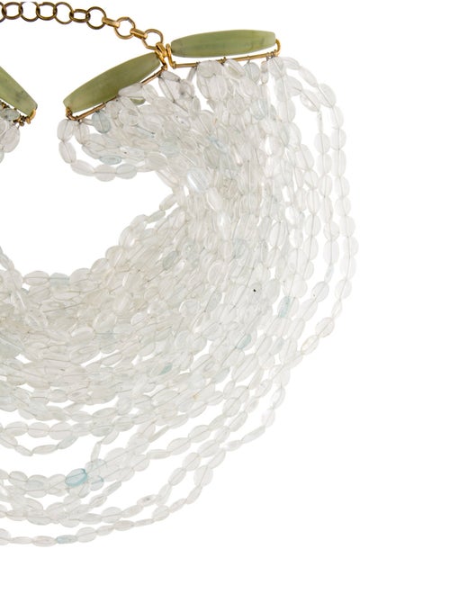 Iradj Moini Bead & Resin Multistrand Necklace