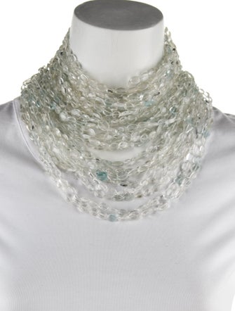 Iradj Moini Bead & Resin Multistrand Necklace