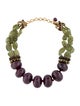 Iradj Moini Crystal & Multi-Stone Beaded Necklace