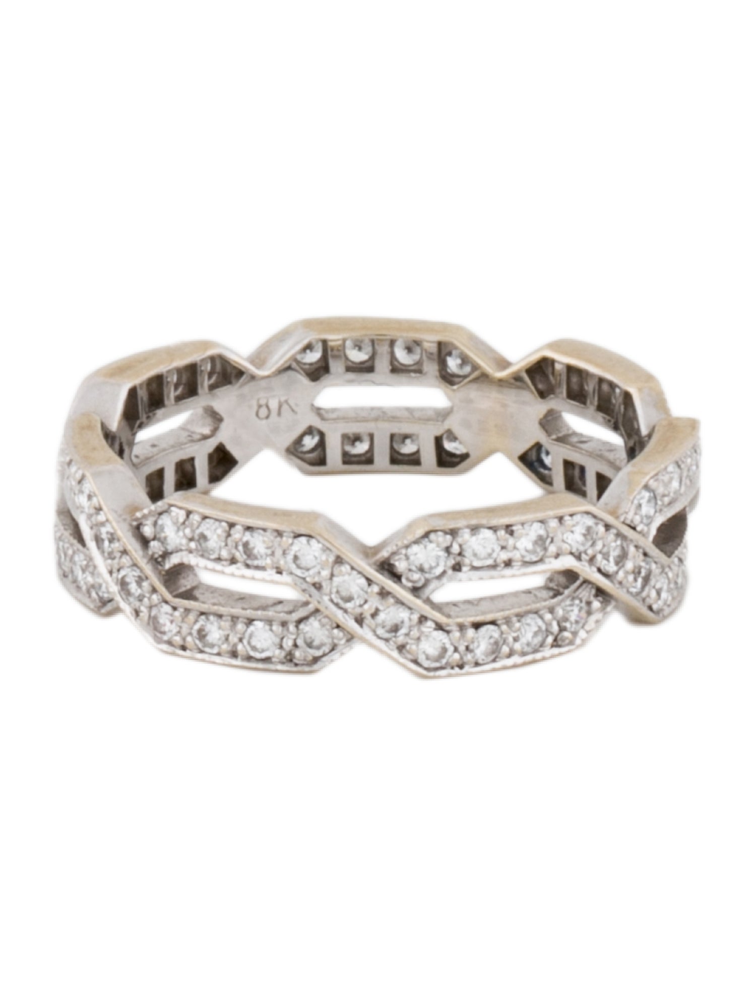 ILA 18K Diamond Vettore Band