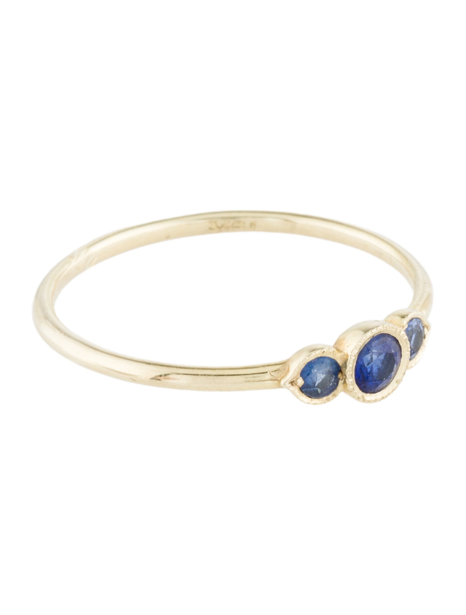 ILA 14K Sapphire Melika Cocktail Ring