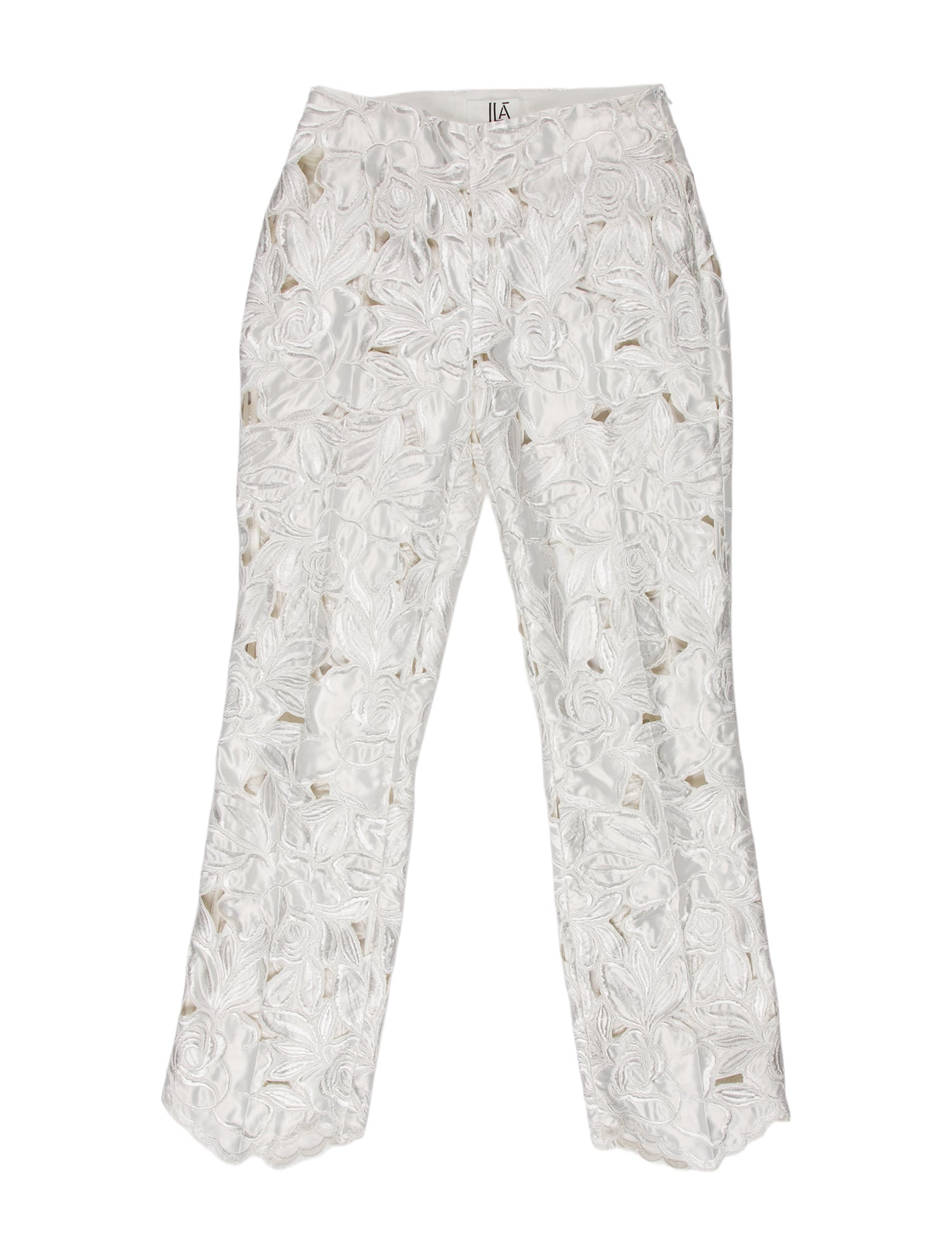 ILA Floral Print Straight Leg Pants