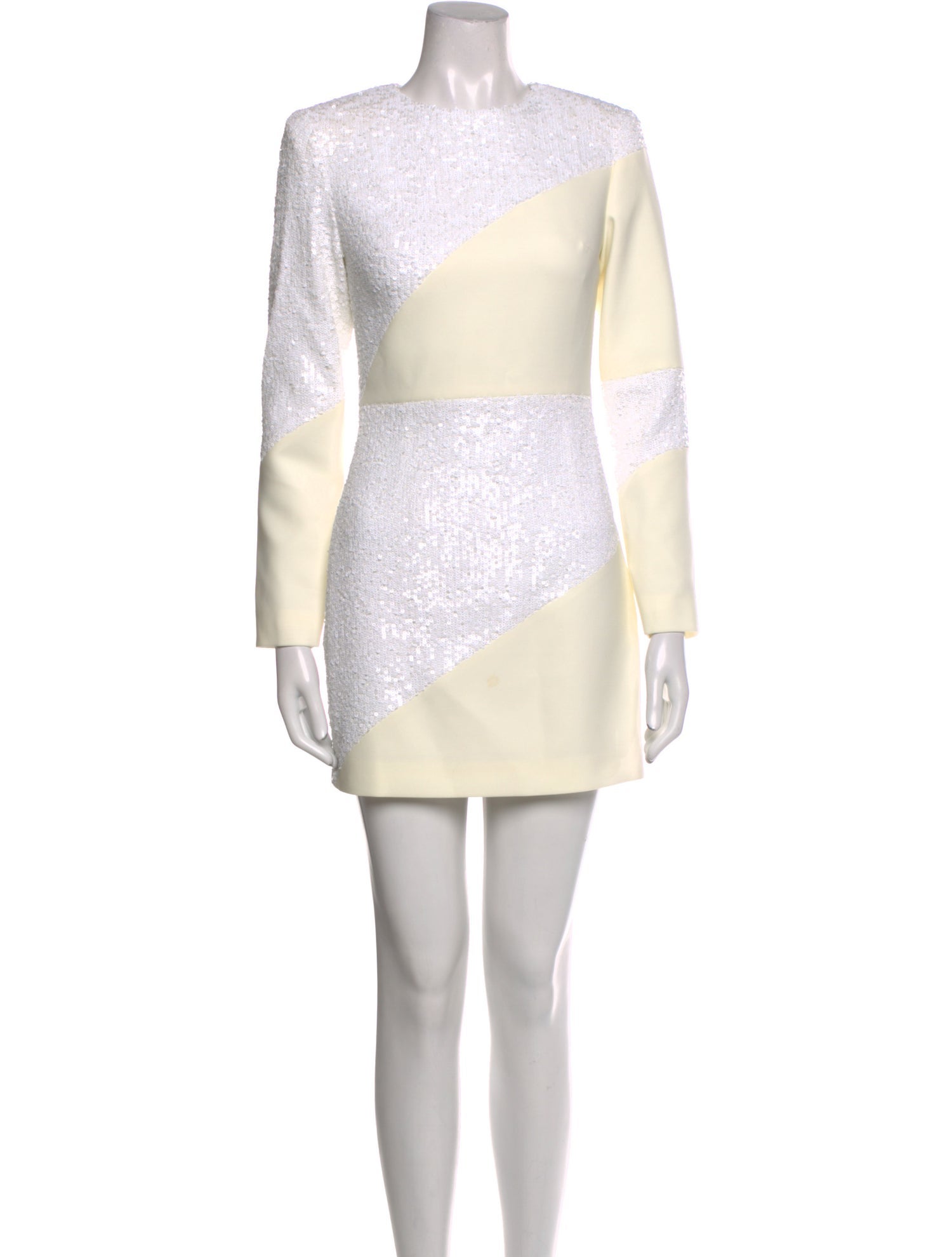 ILA Colorblock Pattern Mini Dress