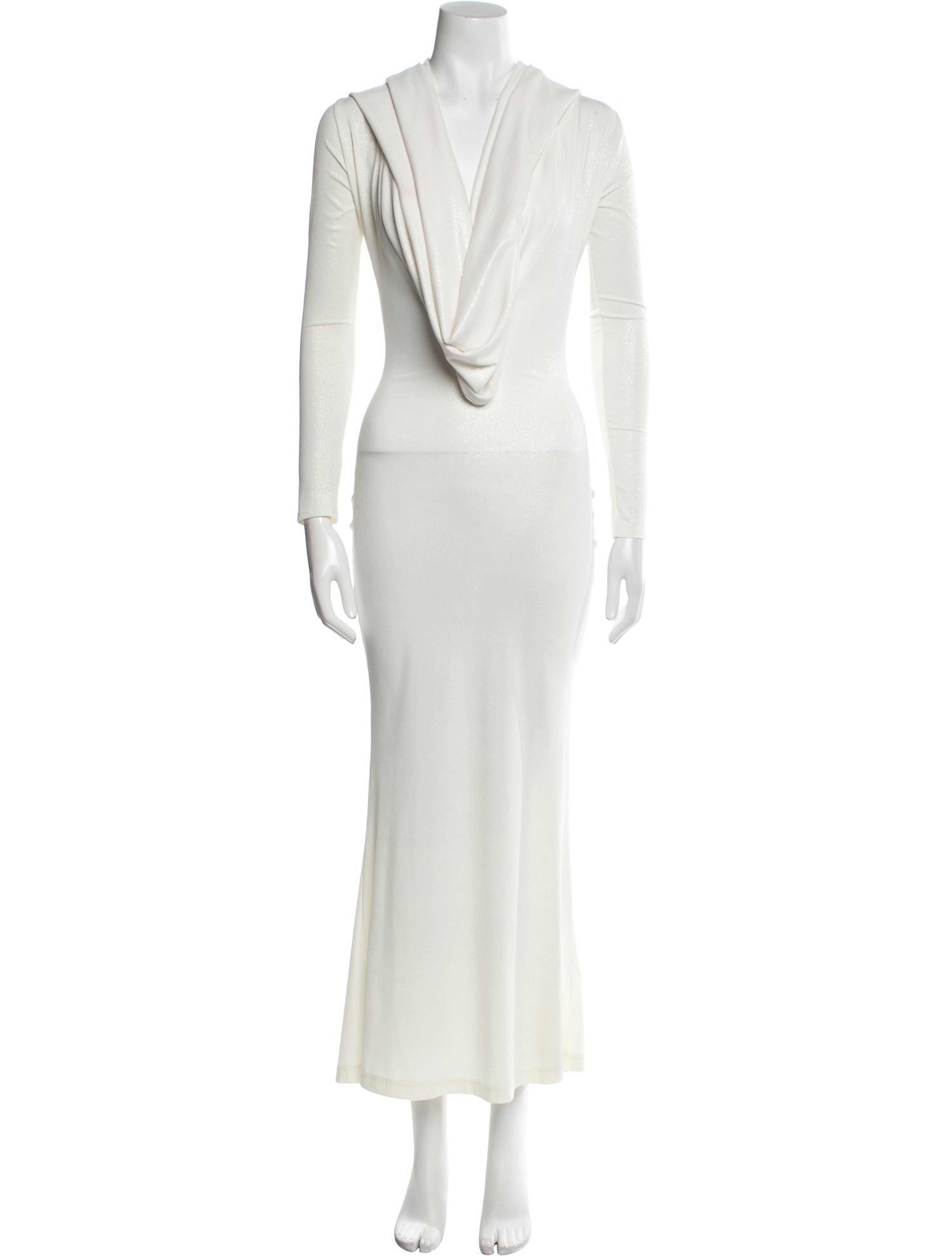 V-Neck Long Dress