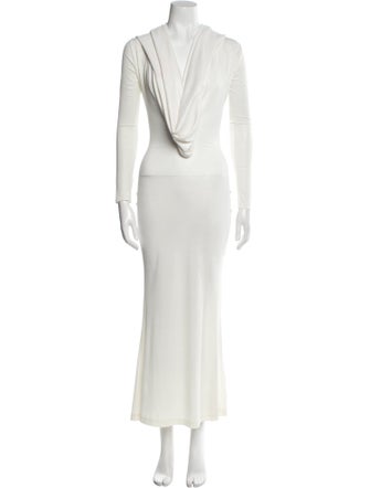 ILA V-Neck Long Dress