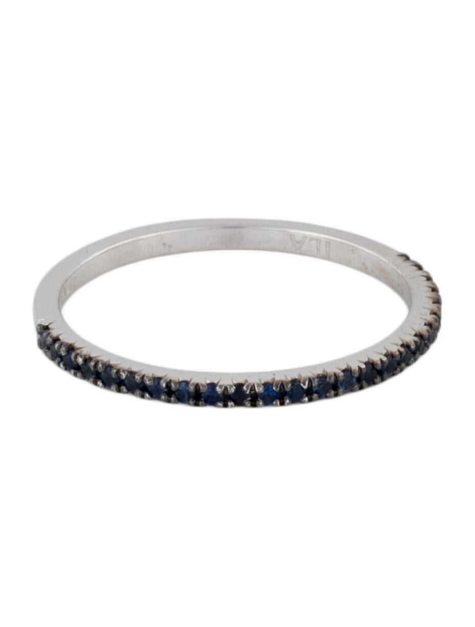 ILA 14K Half Odo Sapphire Band