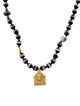 Ileana Makri Mother of Pearl, Diamond, & Multistone Globetrotter Beaded Pendant Necklace