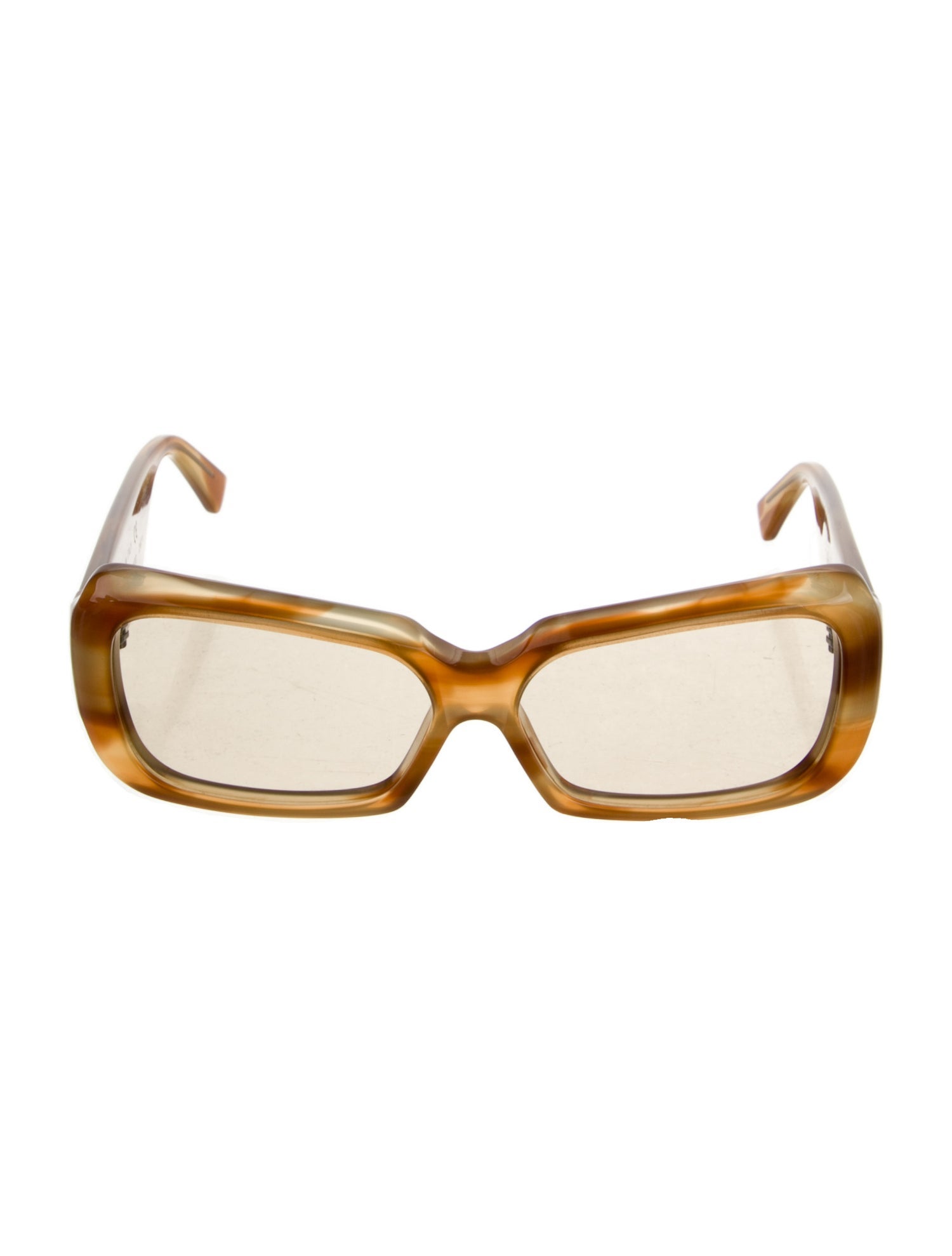 Phoebe Philo Square Tinted Sunglasses