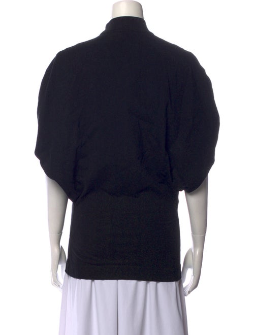 Phoebe Philo Mock Neck Short Sleeve Top