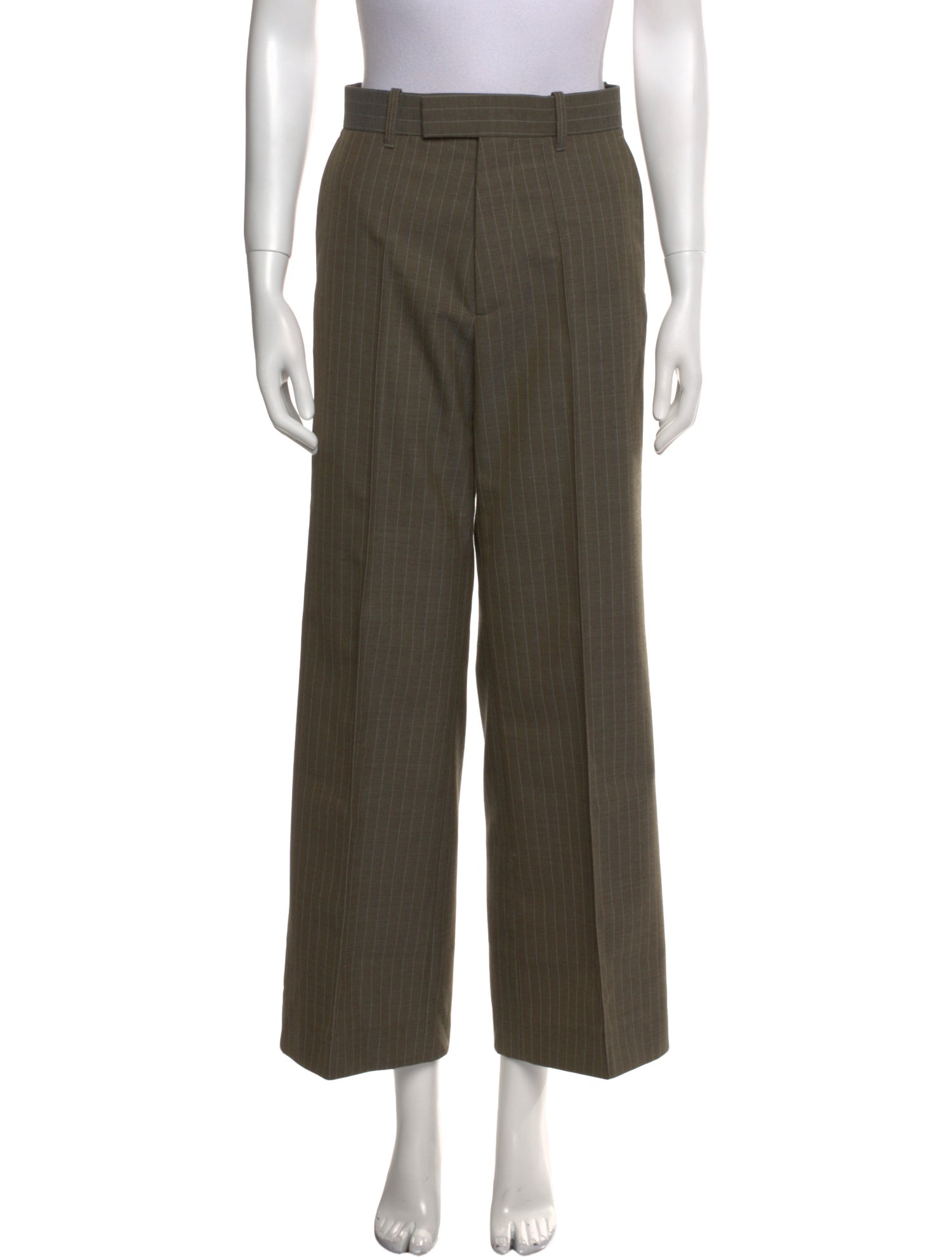 Phoebe Philo Striped Wide Leg Pants
