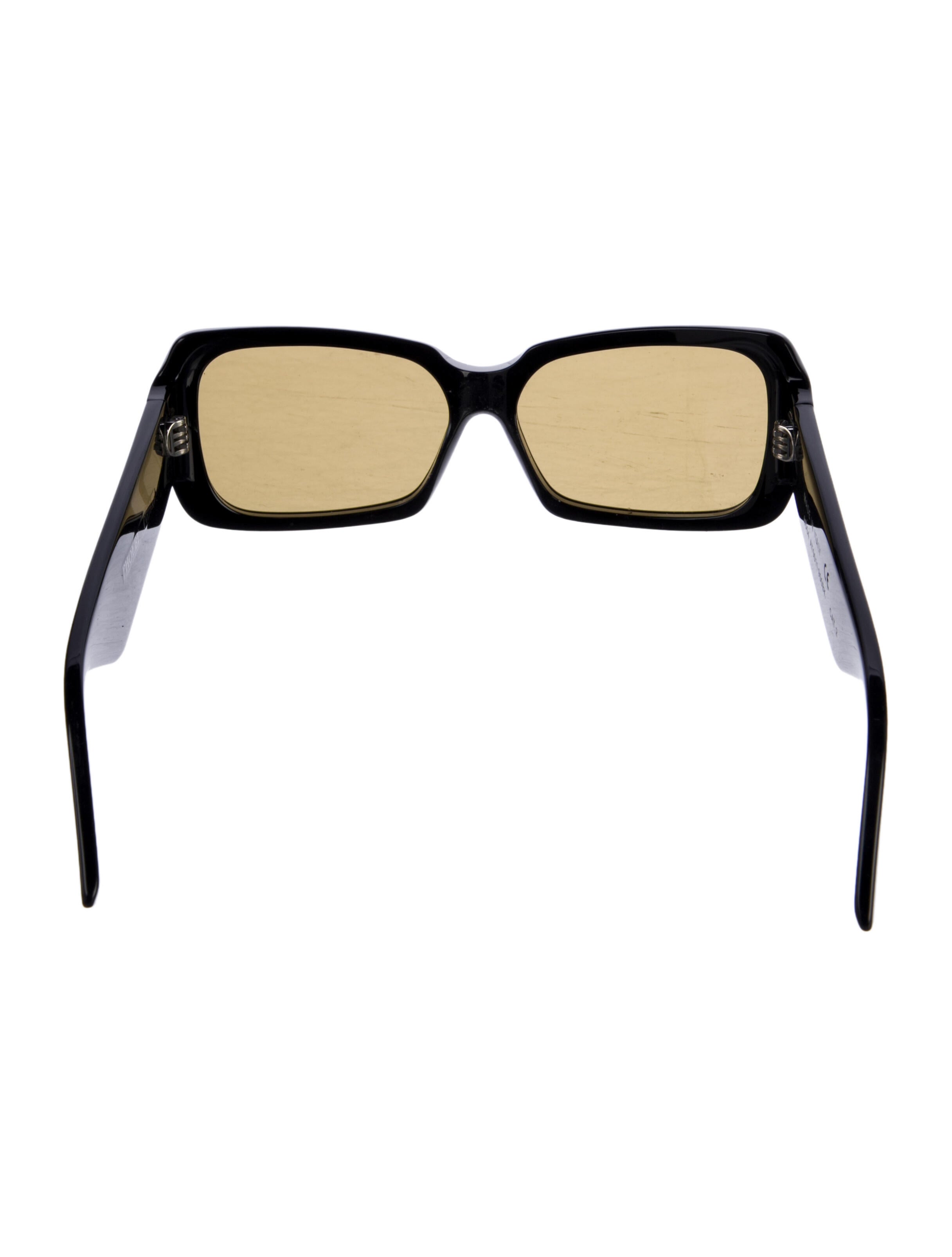 Phoebe Philo Square Tinted Sunglasses