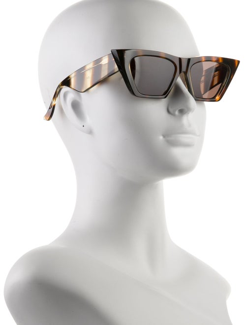 Phoebe Philo Cat-Eye Tinted Sunglasses
